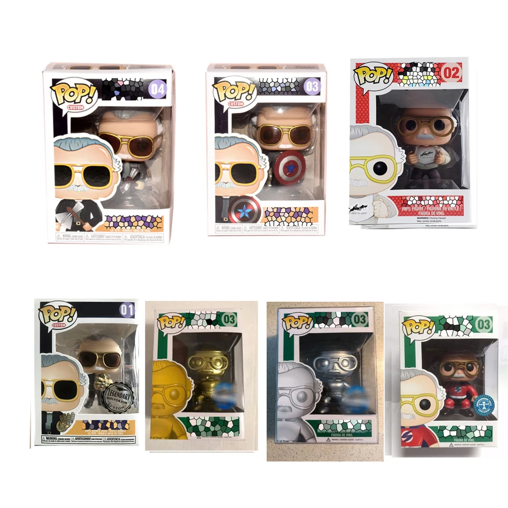 FUNKO POP Новый Marvel #01 #02 #03 фигурки модель игрушки для детей рождественские подарки на