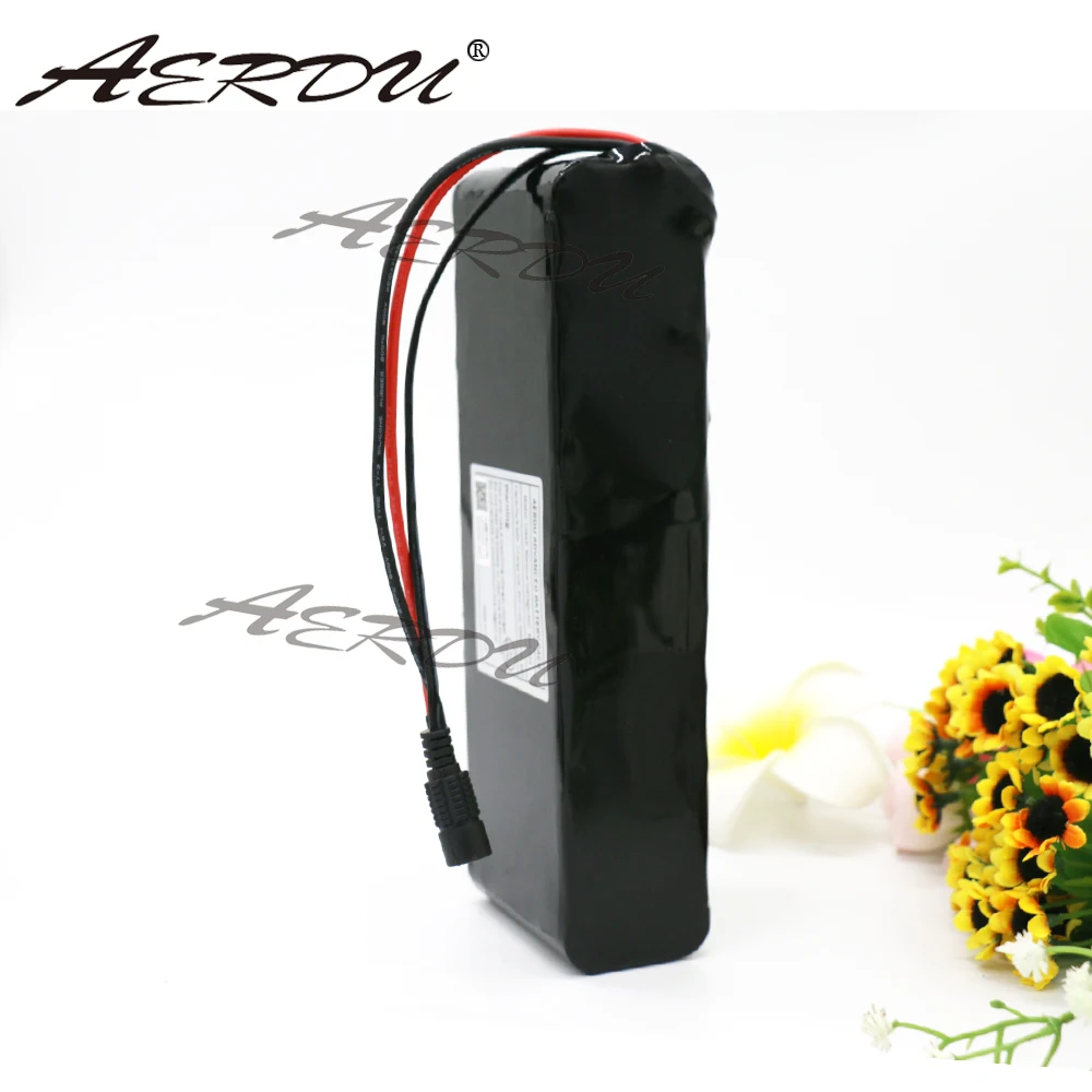 AERDU 36V 10S2P 9.6Ah 10Ah 600W усовершенствованный литий ионный аккумулятор INR21700 48G 42V