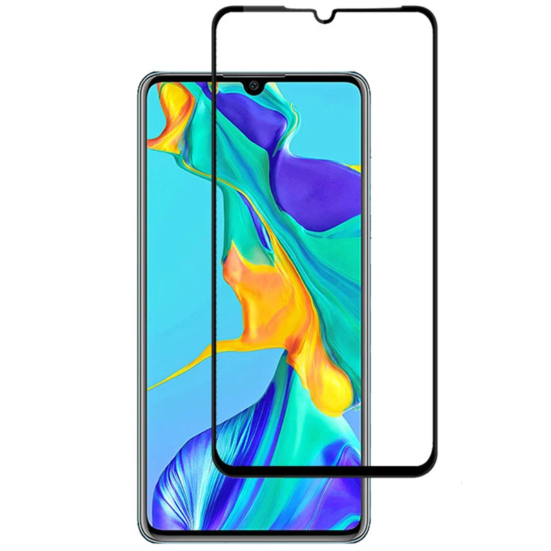 

Full Cover Tempered Glass For Huawei P30 Screen Protector Transparent P3 Lite Toughened Film