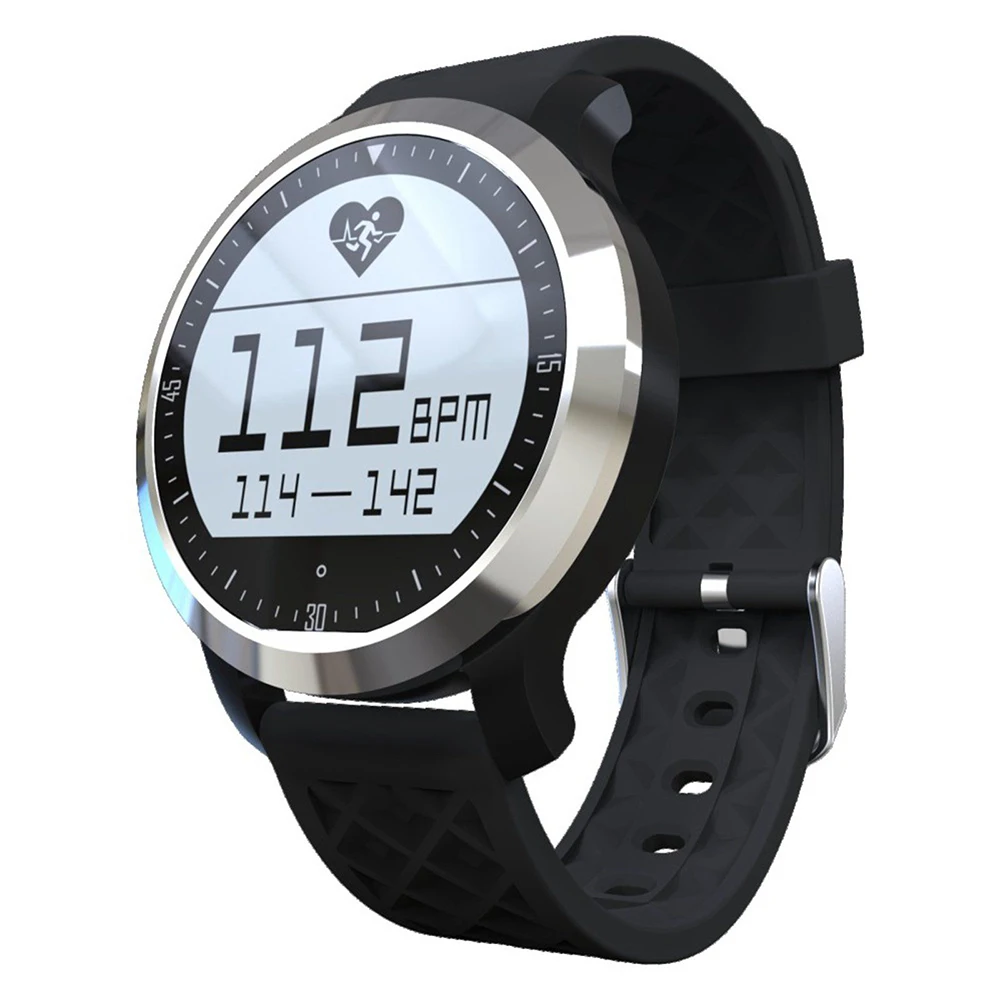 

F69 Smart Watch Heart Rate Tracker Sleep Monitor Pedometer Quick-Release Silica Gel Strap Smart Sport Watch IP68 Waterproof