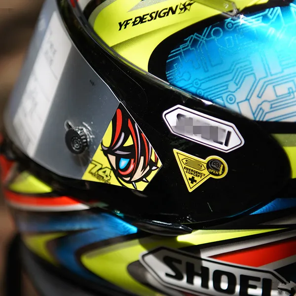 Reflective Motorcycle X14 Helmet Visor 