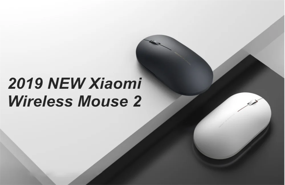 Original Xiaomi Mi Wireless Mouse 2 Portable Game Mouses 1000dpi 2.4GHz WiFi link Optical Mouse for Windows Mac OS Chrome OS (12)