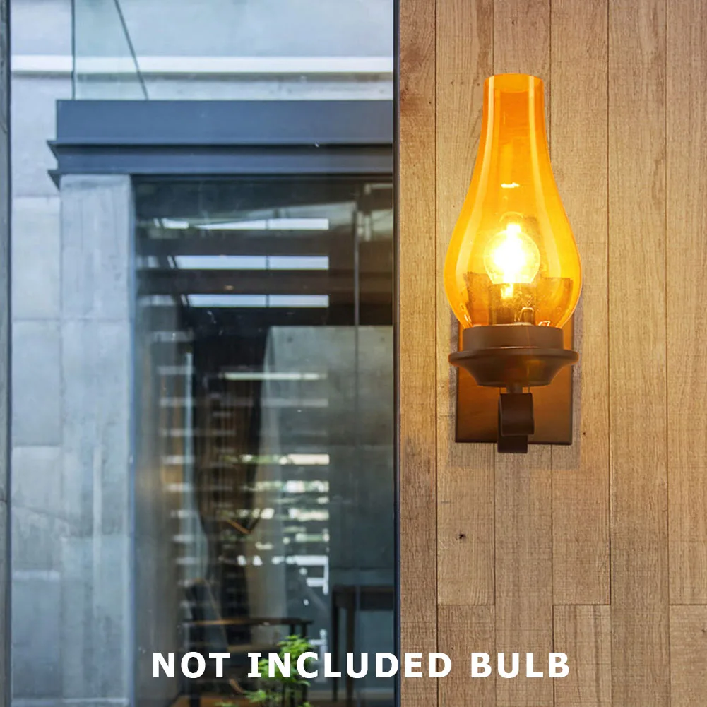 

E27 Led Wall Light Loft Corridor Lamp Bar Aisle Home Decor Sconce Bedroom Retro Industrial Vintage Indoor Lighting Iron Night