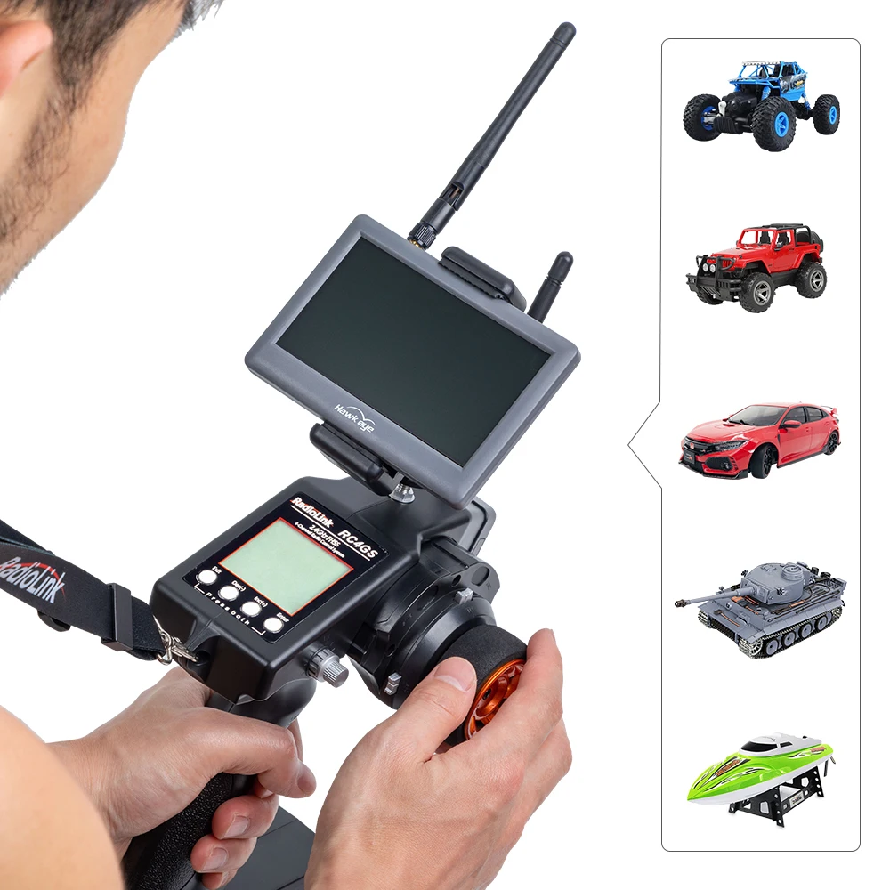 Радиопередатчик и приемник Radiolink RC4GS v2 2 4G 4CH RC R6FG или R7FG Gyro пульт дистанционного