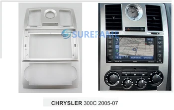 

9 inch Car Fascia Radio Panel for CHRYSLER 300C 2005-2007 Dash Kit Install Facia Console Bezel Adapter Stereo Cover Trim Plate