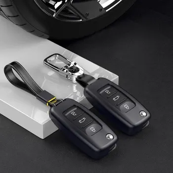 

Wear resistant Aluminum alloy Car Key Case For Volkswagen For VW Passat Golf Jetta Bora Polo Sagitar Tiguan New Auto Key Cover