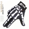 Full Finger Skull Gloves Skeleton Pattern Bicycle Cycling Motorcycle Riding Gloves Breathable Non-Slip Sports Bike Riding Mitten 1