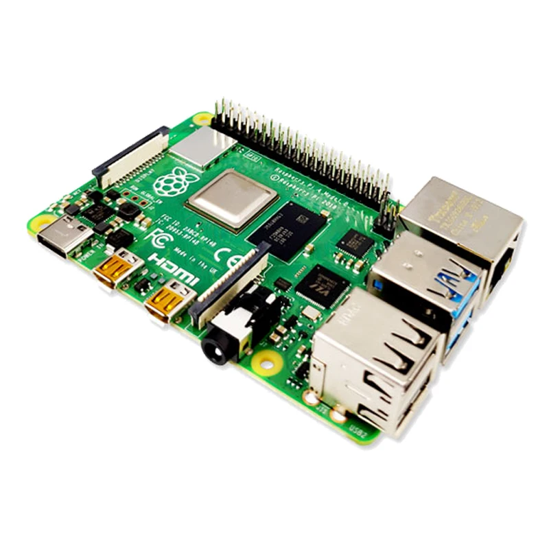 Оригинальная последняя макетная плата Pi 4 1G 2G 4G ram 2,4G& 5G WiFi Bluetooth 5,0 RPi 4