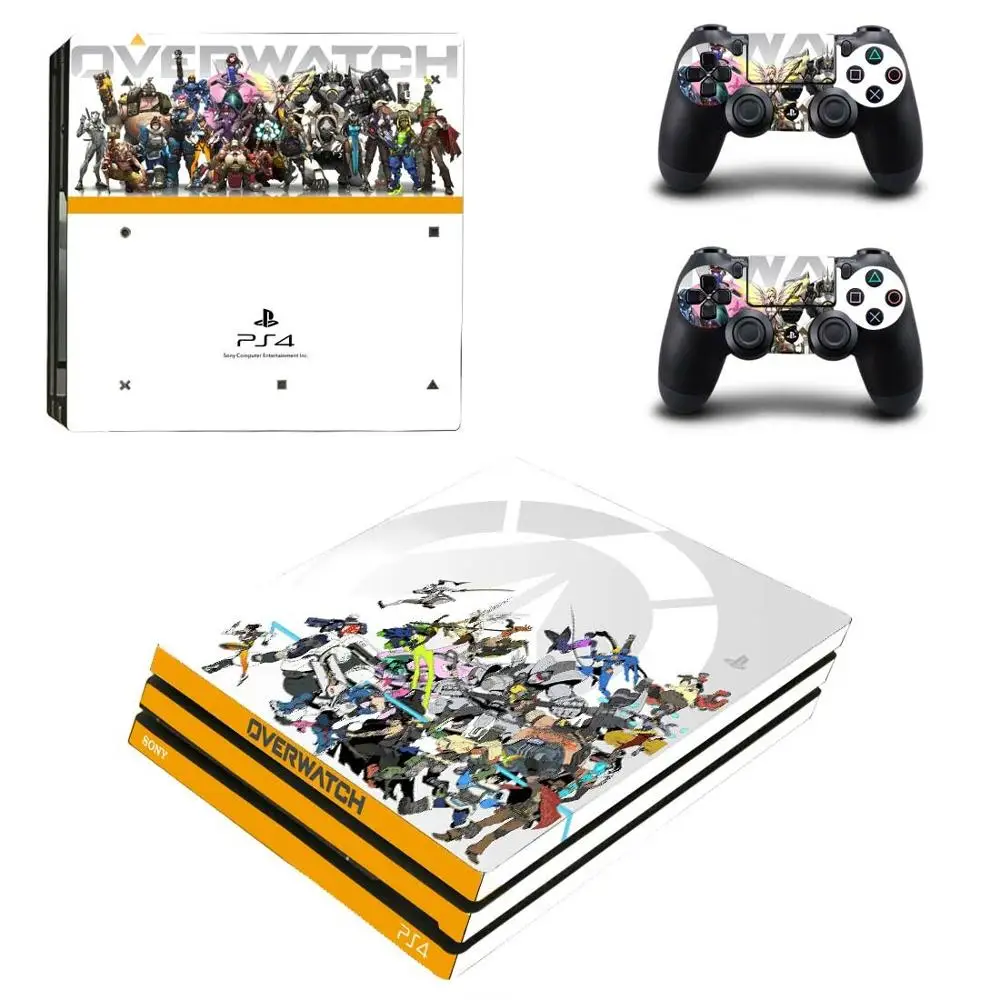 YSP4P-0611 PS4 Pro sticker s Overwatch Play station 4 Pro Skin OW наклейки Pegatinas для playstation 4 Pro консоли и контроллера - Цвет: YSP4P-0611
