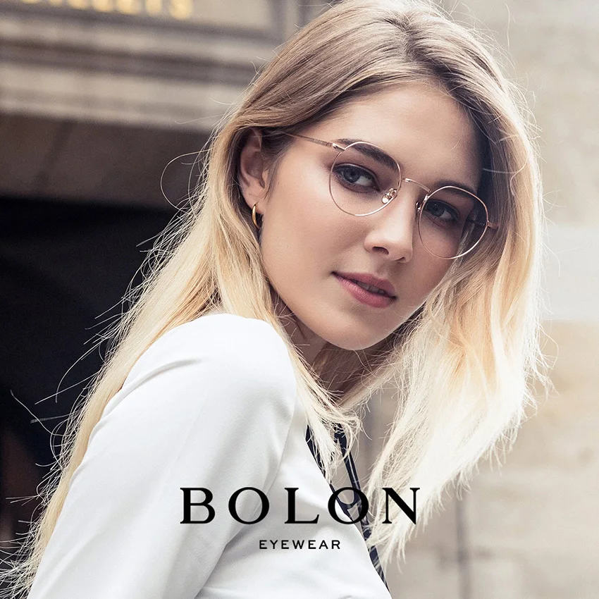 Bolon Eye glass es Frames женские и мужские Оптические роскошные круглые оправы для очков BJ7009 Rx-able