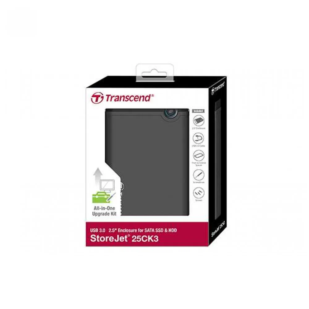 Внешний корпус Transcend TS0GSJ25CK3, комплект для установки 2.5
