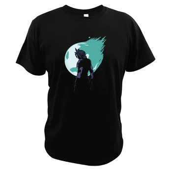 

Final Fantasy VII Game T Shirts Cloud Strife T Shirts 100% Cotton Short Sleeve Summer Streetwear Clothes