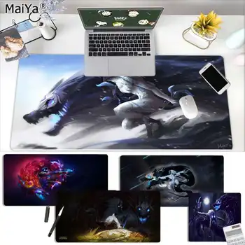 

Maiya Simple Design kindred league of legends Locking Edge Mouse Pad Game Rubber PC Computer Gaming mousepad