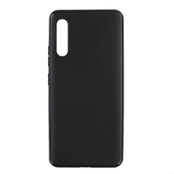 Premium Silicone Soft TPU Back Cover for 6.7 Smartphone - Durable and Protective Phone Case (Black)