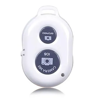 

Mobile Phone Wireless Remote Control Live Stream White Wireless Remote Shutter For Iphone For Android Phone