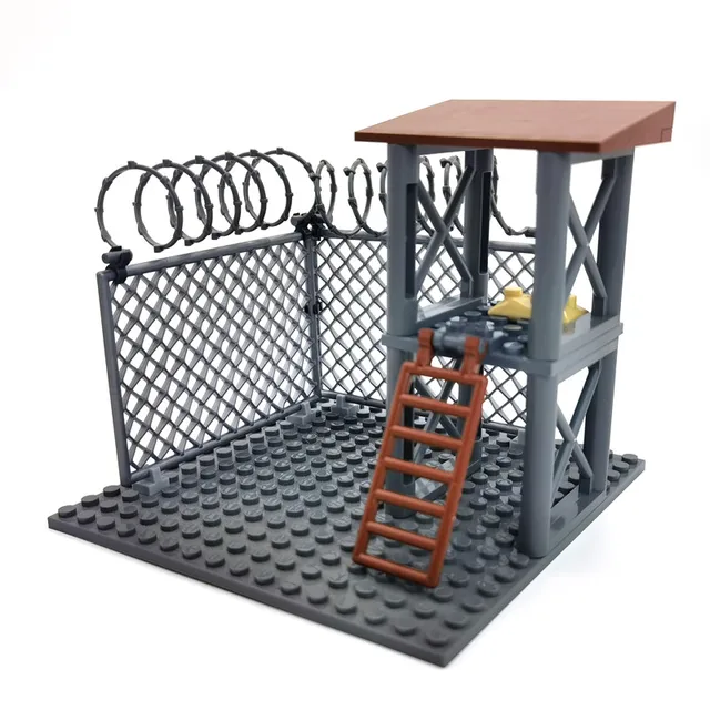 New Military Weapons Base WW2 Blocks Toys for Boys Birthday Gift Compatible Army Technical Building Bricks MOC Construction Toy weapon1-1616base