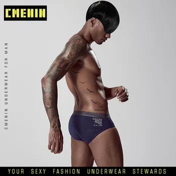 

CMENIN gay underwear cueca masculina Cotton Sexy Underwear Men Jockstrap Briefs Men Bikini Gay Men Underwear Male AD305