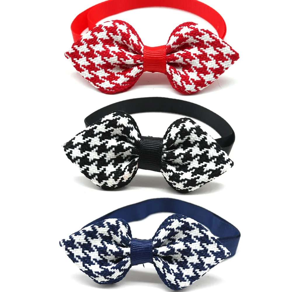100pcs Pet Bowtie Small Dog Wedding Accessories Popular Cute Cat Pet Dog Pupp Bow Ties Collar Pet Dog Grooming Products