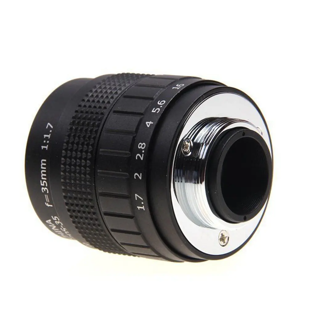 35mm F1.7 CCTV TV Movie lens+C Mount+Macro ring for Sony E Mount Nex-5T Nex-F3 Nex-6 Nex-7 Nex-5R A6300 A6100 A6500 A5100