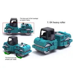 Universal forte atraente 1/64 escala diecast construção caminhão carro brinquedo diecast brinquedo carro escavadeira brinquedo 1 conjunto