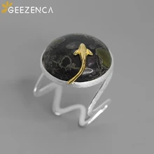Original Design 925 Sterling Silver Natural Jade Lucky Koi Fish Rings For Women Fine Jewelry Chinese Style Gemstone Ring Wedding Fine Jewelry Original Design 925 Sterling Silver Natural Jade Lucky Koi Fish Rings For Women Fine Jewelry Chinese Style Gemstone Ring Wedding Fine Jewelry