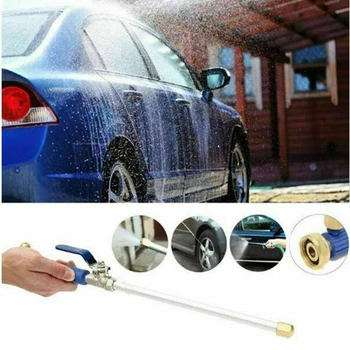 

2-in-1 Brass High Pressure Power Washer Spraying Tool +2pcs Copper Nozzle For Car Sidewalks Washing