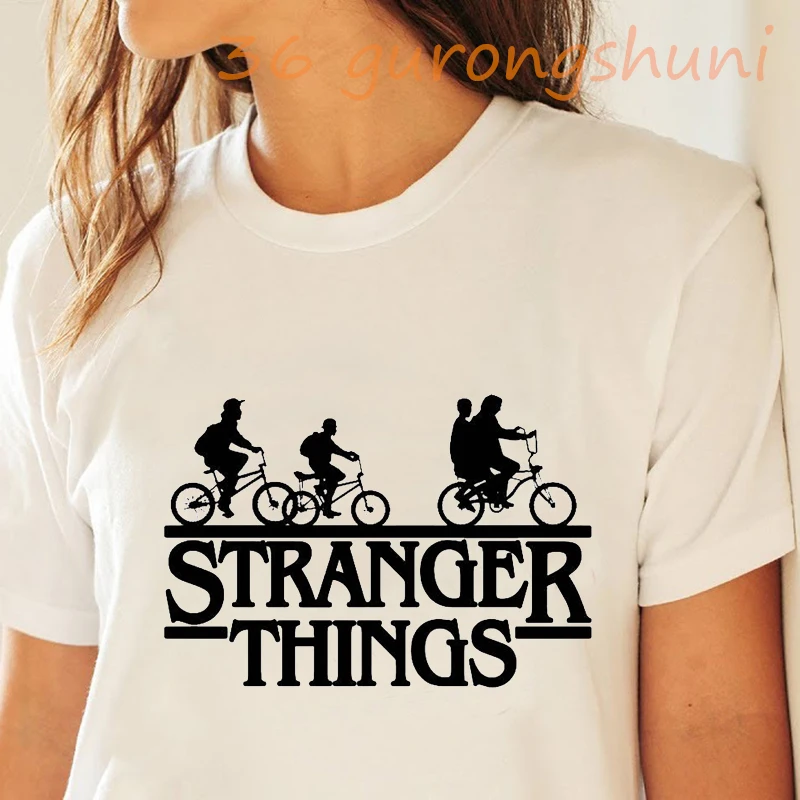 Bike Graphic T Shirt women Summer Woman 