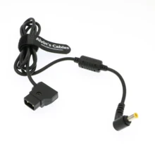 Алвин, кабели D-Tap переменного тока в постоянный Мощность кабель для кабель питания sony FS7 видеокамера камеры