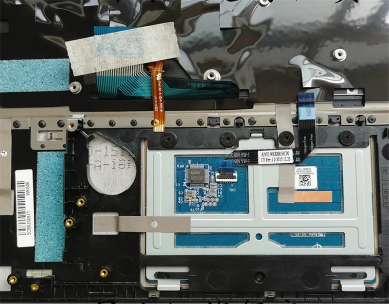 Совершенно аппарат не Привязанный к оператору сотовой связи для lenovo U31-70 500S-13ISK чехол для ноутбука Упор для рук с британский английский Клавиатура белый и черный корпус
