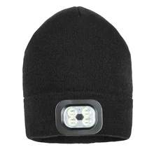 Унисекс зимняя теплая шапочка подарки с микрофоном Музыка умные беспроводные наушники кепки лыжный бег стерео динамик Bluetooth светодиодный головной убор
