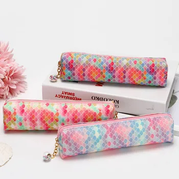 

Women Cosmetic Bag Travel Make Up Bags Fashion Ladies Makeup Pouch Neceser Toiletry Storage Wash pouch Case Glitter Pencil Case