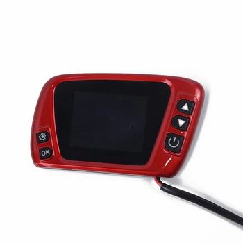 

C33837 LCD Thermostat Switch Red Plastic Display With Remote Controller