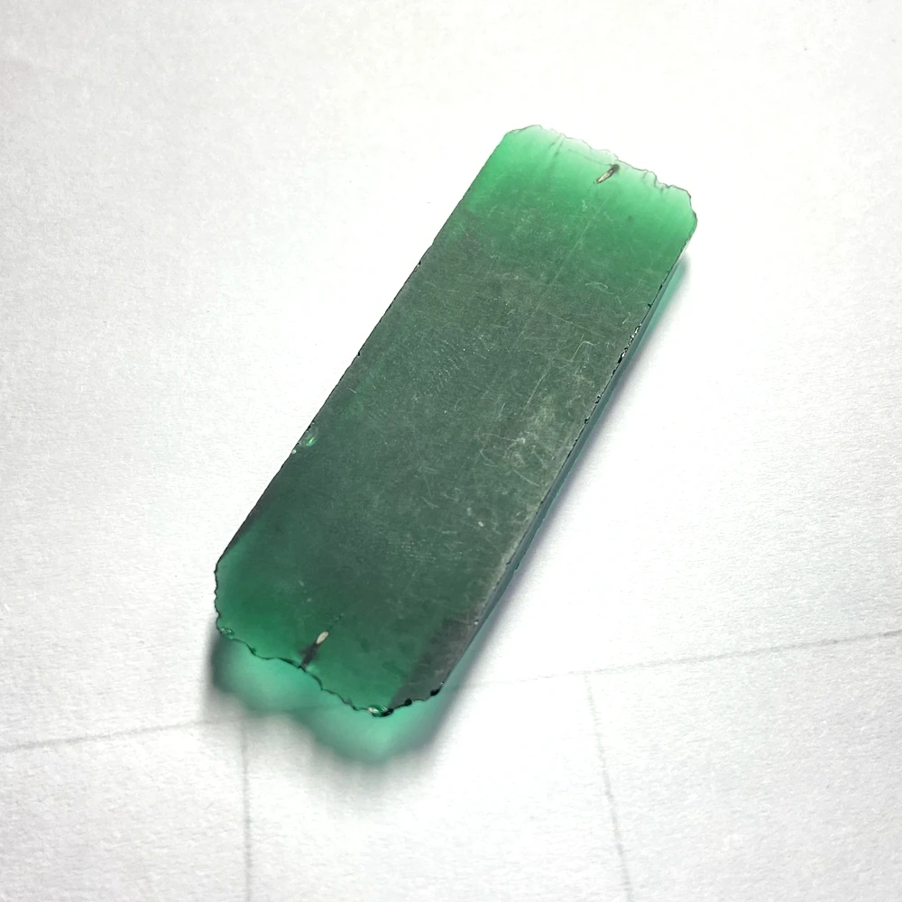 Meisidian Zambia Uncut Hydrothermal Material Laboratory Emerald Gemstone For Jewelry Making