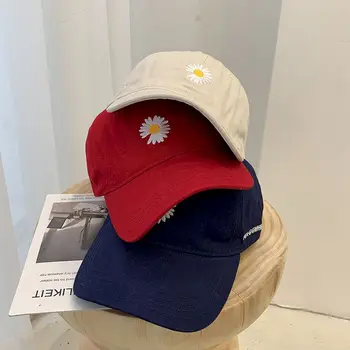 

daisy floral printed hats baseball cap hip hop Korean couple clothes caps casual summer hat ins new 2020 trend women fashion