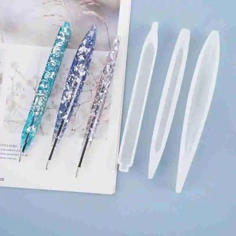 

Ballpoint Pen Epoxy Mold Silicone Molds Jewelry Making Tool DIY Gift