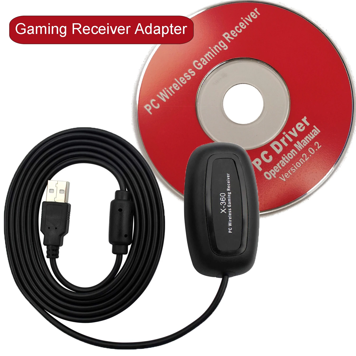 Vococal USB Беспроводной контроллер геймпад для ПК ноутбук игровой приемник адаптер