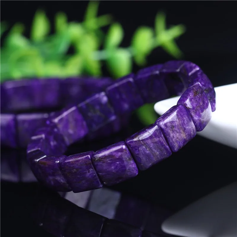 

Natural Purple Dragon Crystal Hand row
