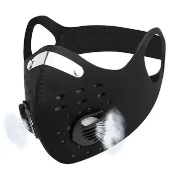 

Cycling Mask PM2.5 Dust Mask Activated Carbon With Filter Anti-Pollution Outdoor Sport Running Bicycle MTB Bike Face Mask 7