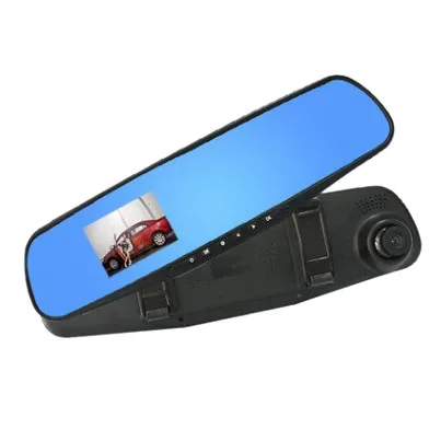 Full HD 1080P Автомобильный видеорегистратор Камера авто 2,8 дюймов зеркало заднего вида цифровой видеорегистратор двойной объектив регистрационная видеокамера
