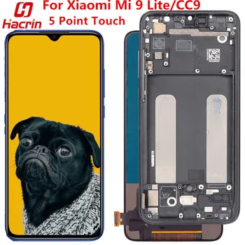 

For Xiaomi Mi CC9 LCD Display+Touch Screen With 5 point Touch No Dead Pixel Screen Replacement for Xiaomi Mi 9 Lite 6.39inch