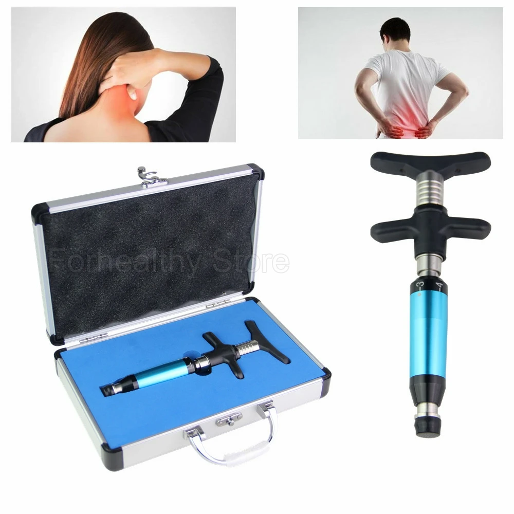 

Chiropractic Massage Gun Spine Adjustment Tool Lumbar Correction Gun Body Physical Massager 6 Levels Adjustable