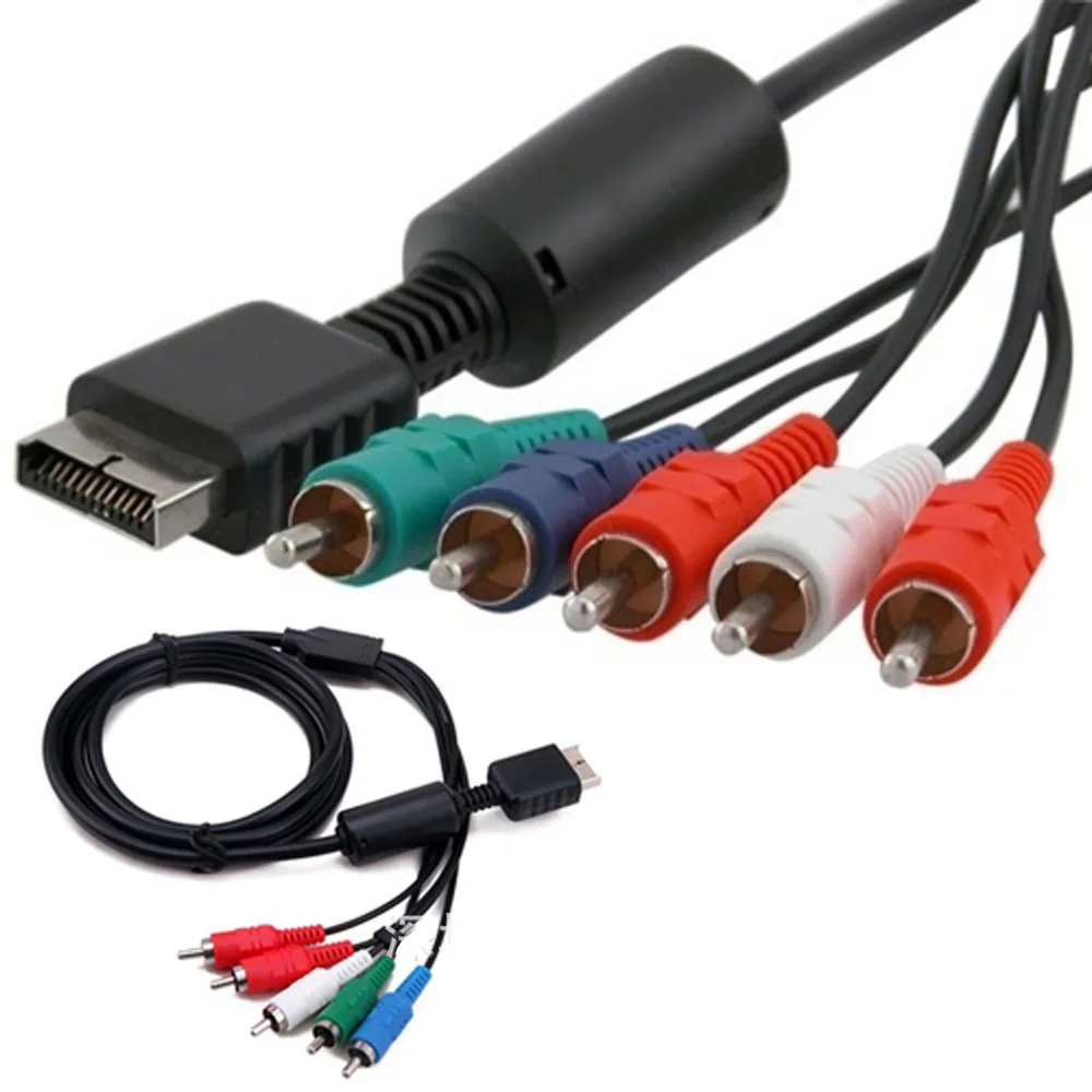 Универсальный 1 8 м/6 футов HDTV AV аудио и видео компонентный кабель для Sony PS2 P-l-a-y