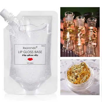 

Silver Gold Foil Leaf Flakes Imitation Gold Flakes for Lip Gloss DIY Decoration Fragments Lipgloss Base Gel Oil Tools 2g