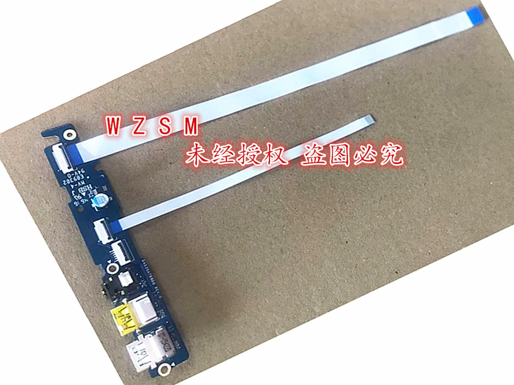 Pcsgenuine Wzsm Novo para hp 15-ax 15-bc Usb Placa de Áudio com Cabo 856729001 Dag35tb2ab0 858975-001 Pcs3