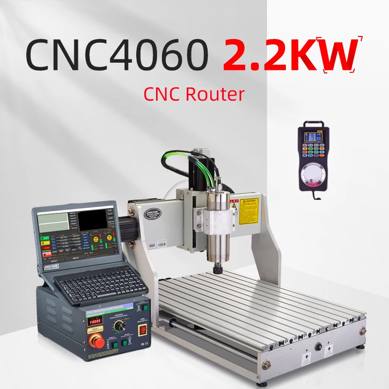 Настольный фрезерный станок с ЧПУ CNC6040 гравировальный 4060 кВт для металла 4 ax |