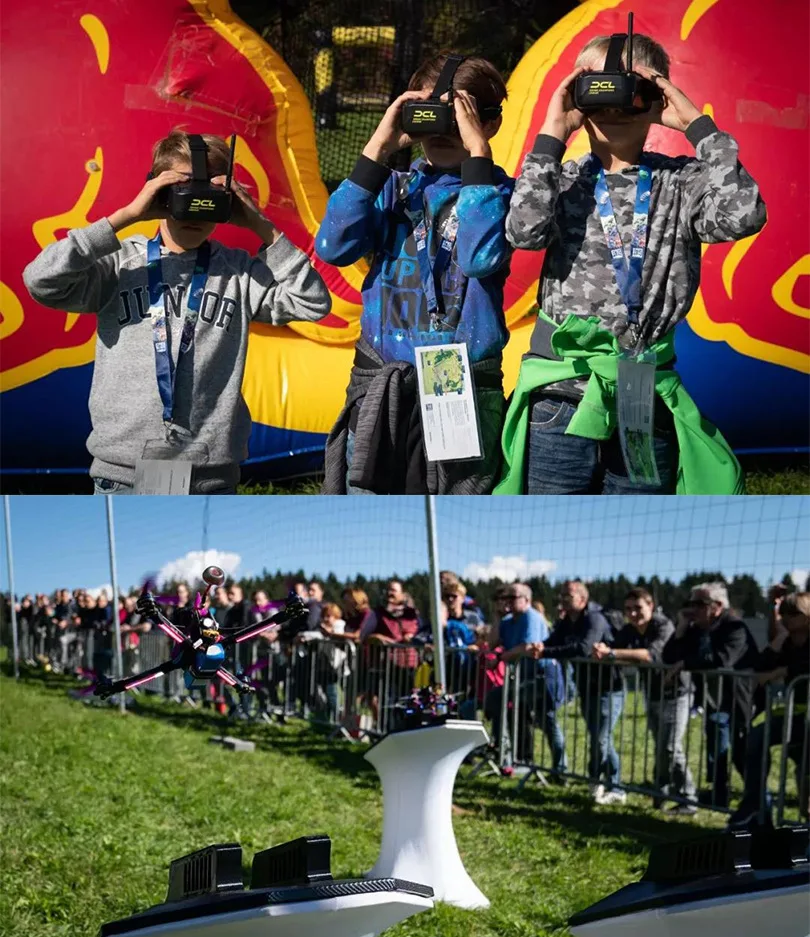 

Vr006 through Machine Beta85x Fixed-Wing FPV Glasses eachine Chase tu ji Mobula7 HD Glasses