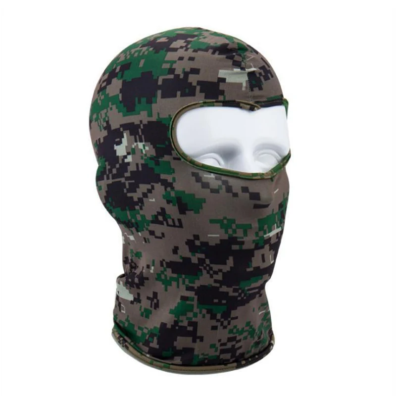 BMDT-2pcs наружная маска для лица Балаклава из лайкры тонкая мотоциклетная велосипедная Лыжная CS маска-Цифровой синий камуфляж& цифровой зеленый камуфляж