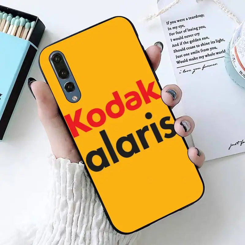 FHNBLJ Japanese brand film Fashion Soft Kodak black Phone Case Hull for huawei P8 P9 p10 p20 P30 P40 pro lite psmart 2019