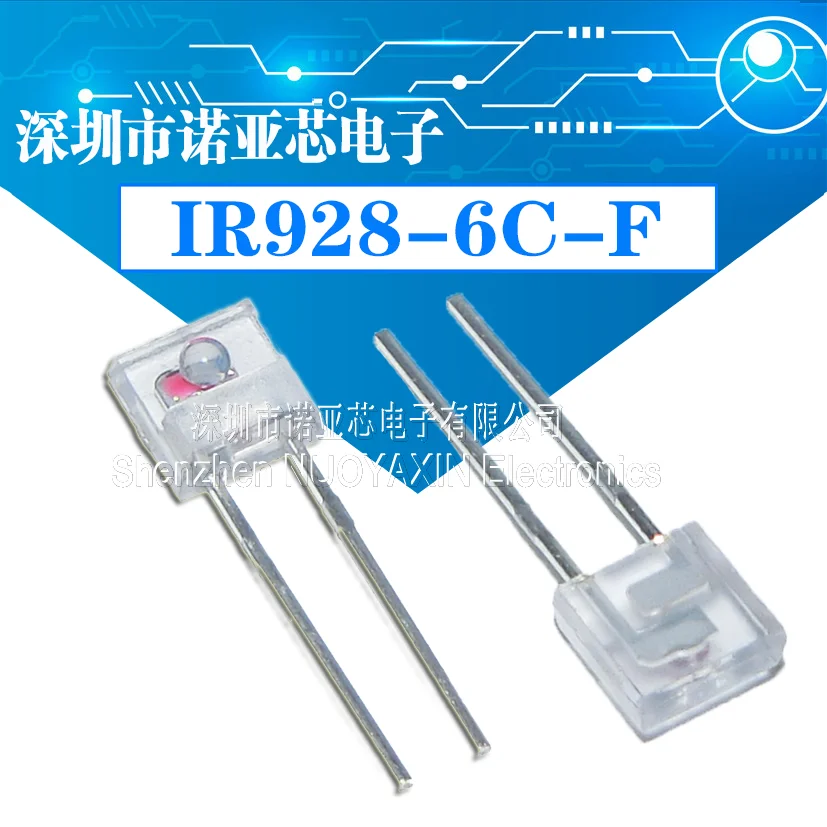 Инфракрасная эмиссионная трубка 10 шт./лот IR928-6C-F 940NM инфракрасная | Электронные