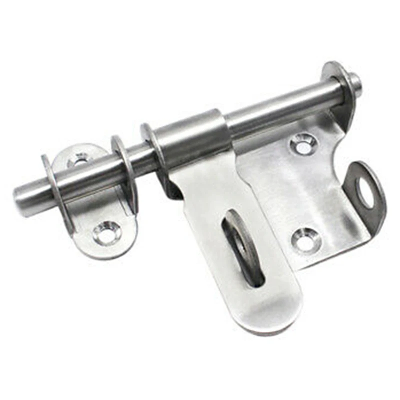 

Door Shed Lock Bolt Catch Latch Slide For Bathroom Toilet Bedroom Stainless